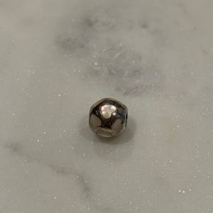 Pandora Retired Love Me Mother of Pearl Charm